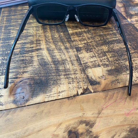 Oakley Square Matte Black Eyeglasses with original case and microfiber cloth - Picture 10 of 15